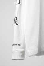 画像をギャラリービューアに読み込む, F/CE. RE WRECONIZE LONG SLEEVE T-SHIRT (WHITE)