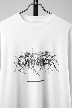 画像をギャラリービューアに読み込む, F/CE. RE WRECONIZE LONG SLEEVE T-SHIRT (WHITE)