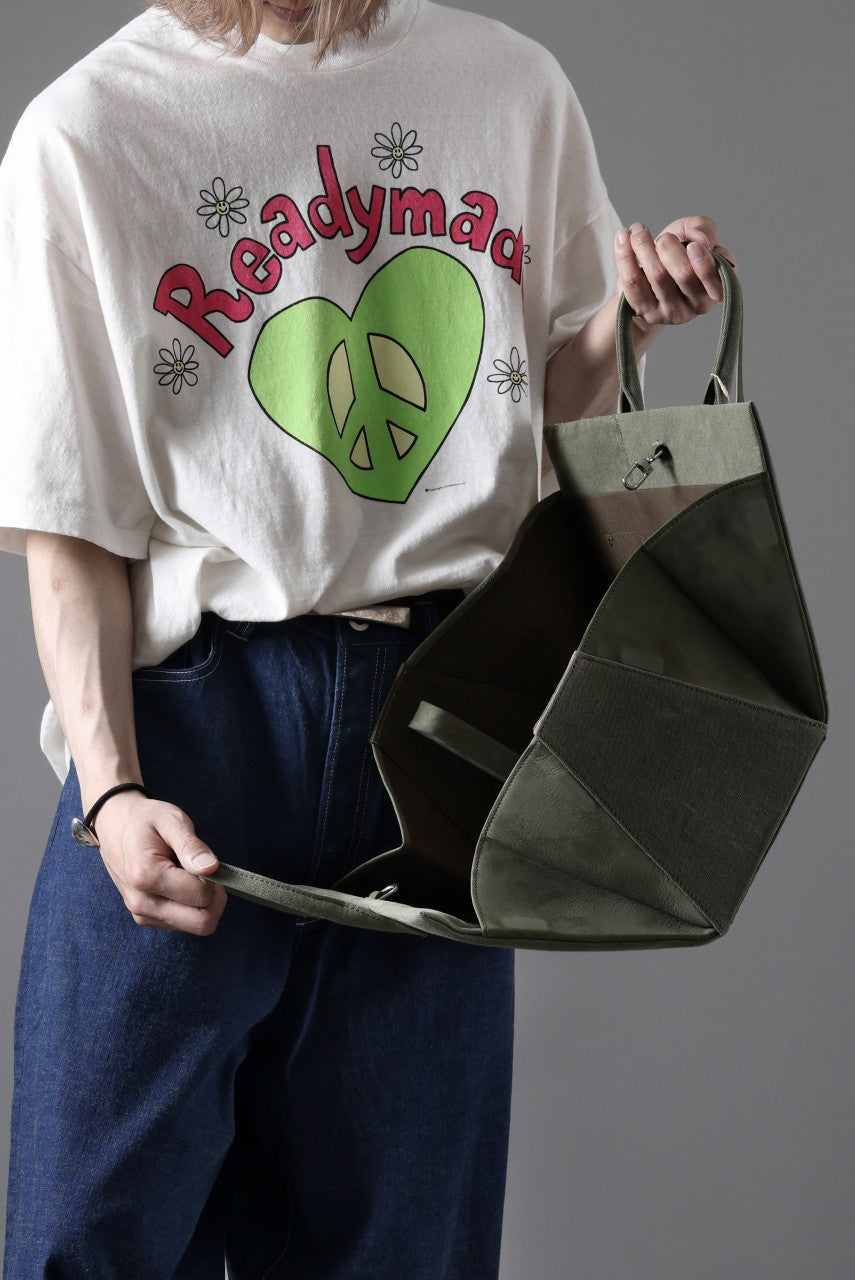 READYMADE SHOPPING BAG 30 LOGO (KHAKI)