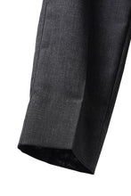 Load image into Gallery viewer, LASTMAN ONE TUCK SLACKS (BLACK)