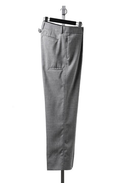 画像をギャラリービューアに読み込む, LASTMAN ONE TUCK SLACKS (GREY)