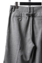 画像をギャラリービューアに読み込む, LASTMAN ONE TUCK SLACKS (GREY)