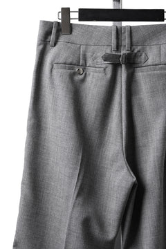 画像をギャラリービューアに読み込む, LASTMAN ONE TUCK SLACKS (GREY)