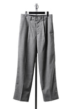 画像をギャラリービューアに読み込む, LASTMAN ONE TUCK SLACKS (GREY)