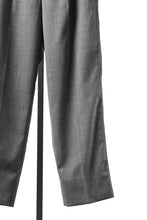 画像をギャラリービューアに読み込む, LASTMAN ONE TUCK SLACKS (GREY)