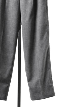 画像をギャラリービューアに読み込む, LASTMAN ONE TUCK SLACKS (GREY)