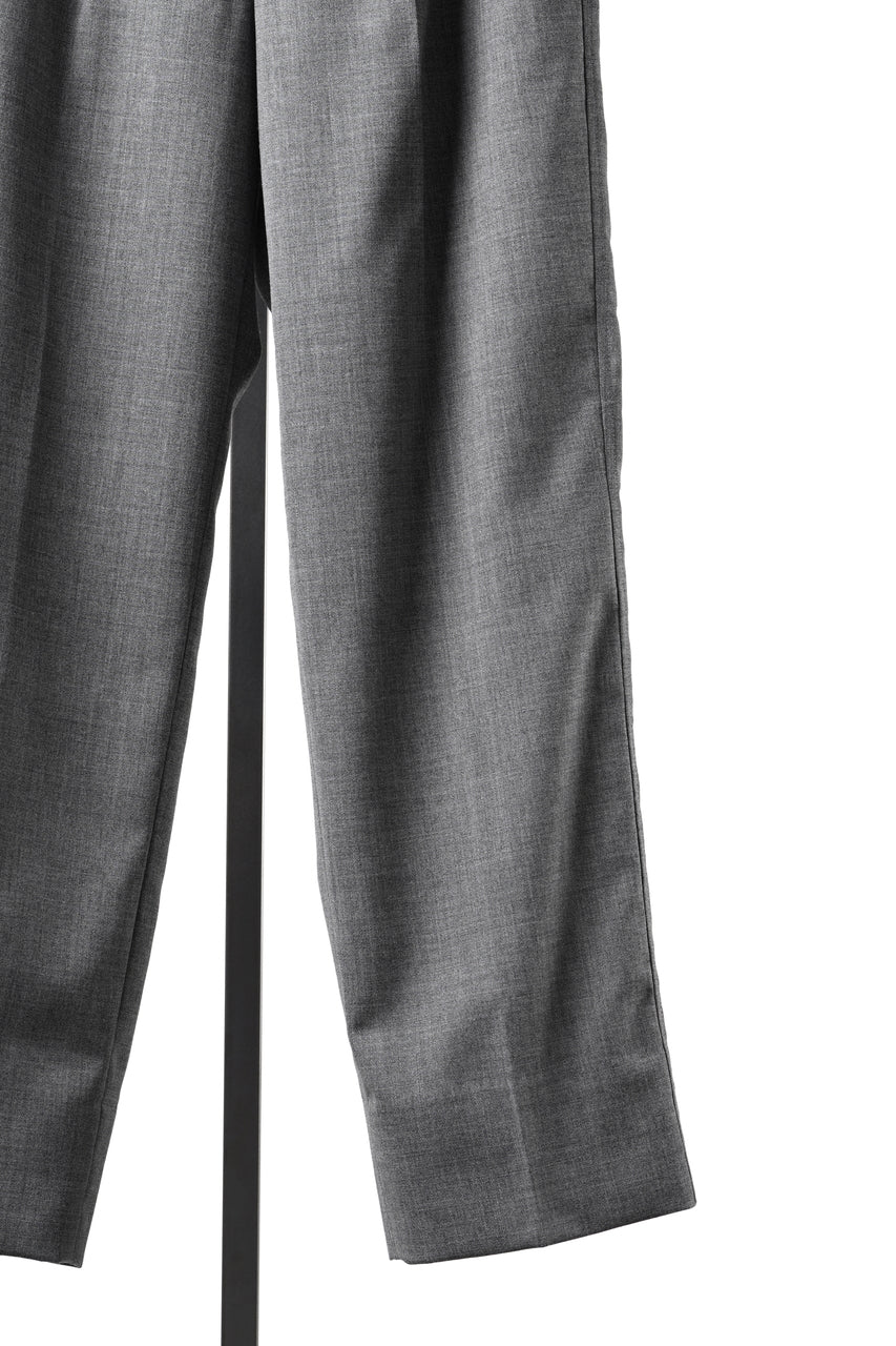 画像をギャラリービューアに読み込む, LASTMAN ONE TUCK SLACKS (GREY)