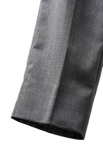 画像をギャラリービューアに読み込む, LASTMAN ONE TUCK SLACKS (GREY)