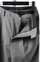 画像をギャラリービューアに読み込む, LASTMAN ONE TUCK SLACKS (GREY)