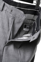 画像をギャラリービューアに読み込む, LASTMAN ONE TUCK SLACKS (GREY)