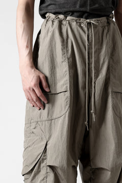 画像をギャラリービューアに読み込む, entire studios FREIGHT CARGO PANTS / CRINKLE NYLON (SAGE)