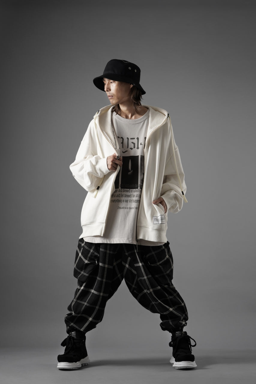 画像をギャラリービューアに読み込む, beauty : beast FRONT ZIP HOODIE (OFF WHITE)