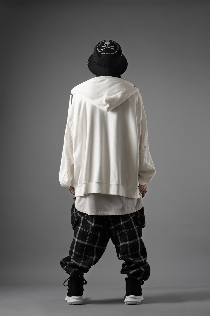 画像をギャラリービューアに読み込む, beauty : beast FRONT ZIP HOODIE (OFF WHITE)