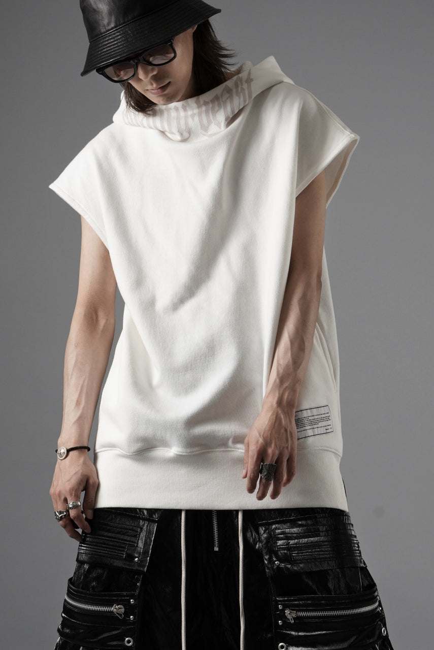 画像をギャラリービューアに読み込む, beauty : beast ESSENTIAL SLEEVELESS HI-HOODIE (OFF WHITE)