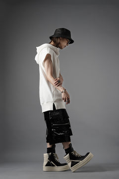 画像をギャラリービューアに読み込む, beauty : beast ESSENTIAL SLEEVELESS HI-HOODIE (OFF WHITE)