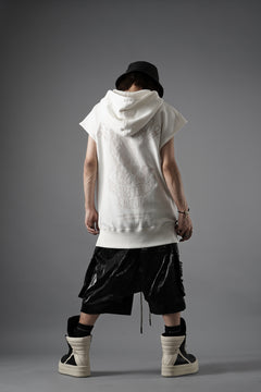 画像をギャラリービューアに読み込む, beauty : beast ESSENTIAL SLEEVELESS HI-HOODIE (OFF WHITE)