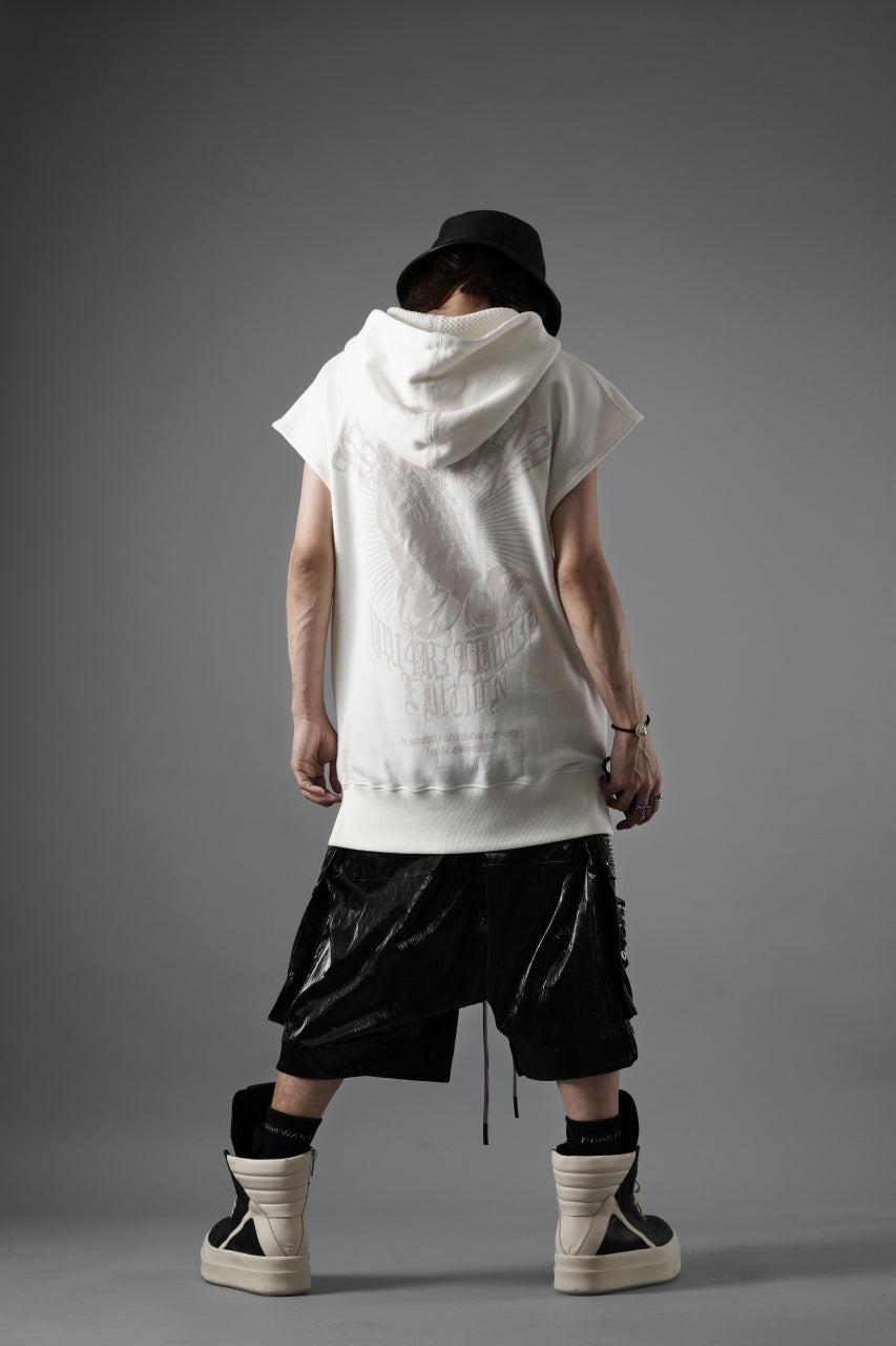 画像をギャラリービューアに読み込む, beauty : beast ESSENTIAL SLEEVELESS HI-HOODIE (OFF WHITE)