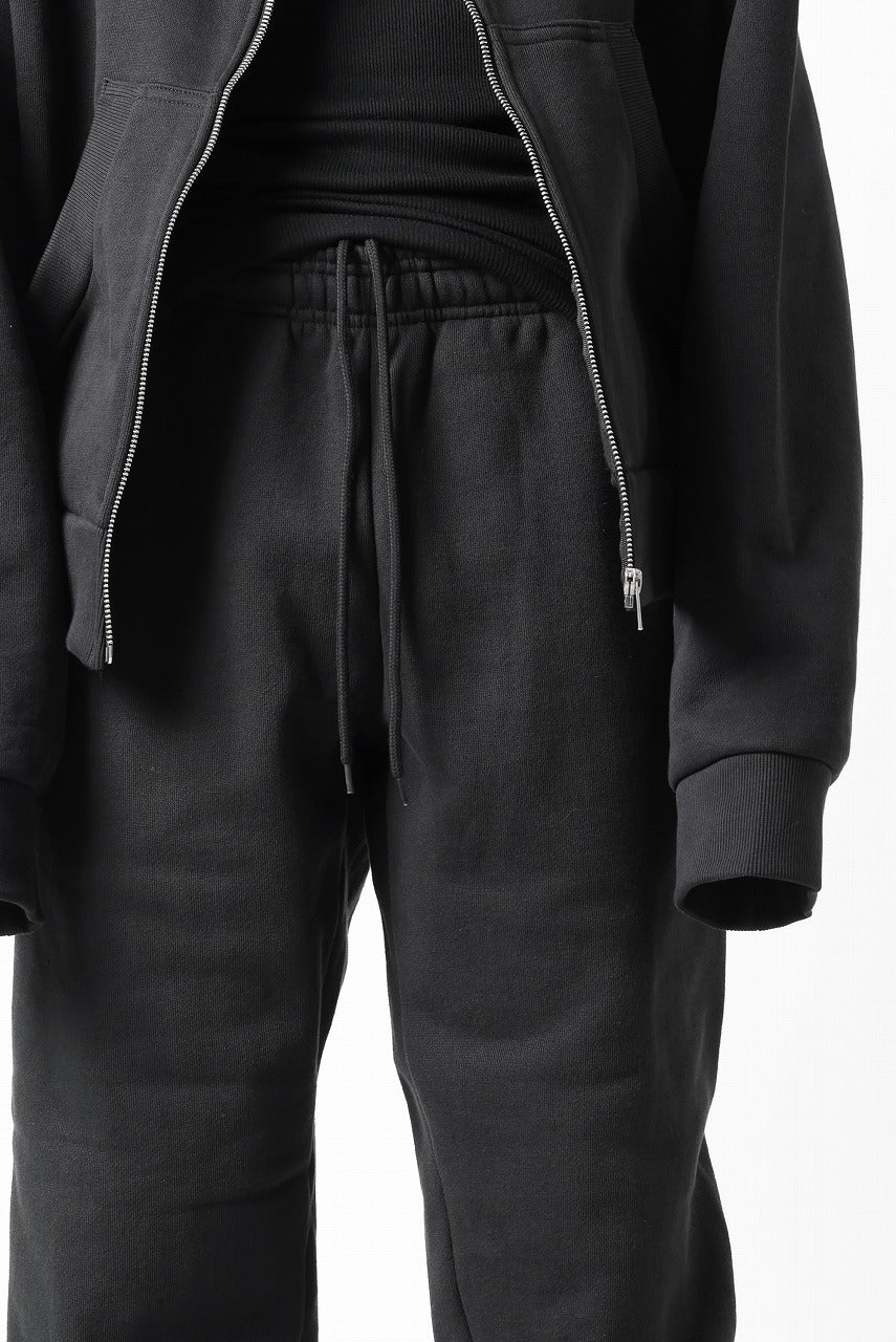 entire studios HEAVY JOGGER SWEAT PANTS (WASHED BLACK)