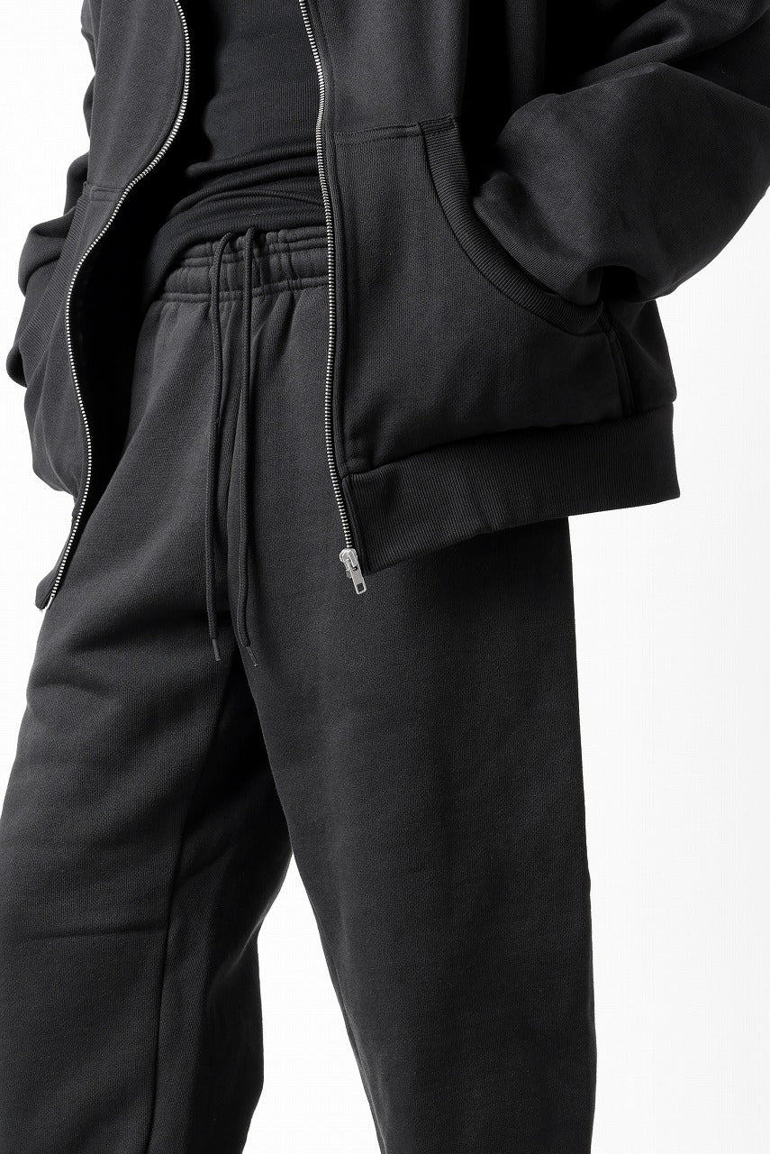 entire studios HEAVY JOGGER SWEAT PANTS (WASHED BLACK)