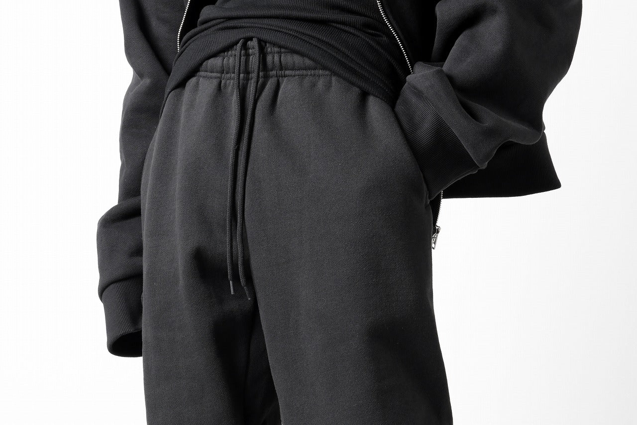 entire studios HEAVY JOGGER SWEAT PANTS (WASHED BLACK)