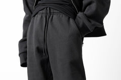 画像をギャラリービューアに読み込む, entire studios HEAVY JOGGER SWEAT PANTS (SOOT)