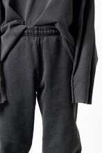 画像をギャラリービューアに読み込む, entire studios HEAVY JOGGER SWEAT PANTS (WASHED BLACK)