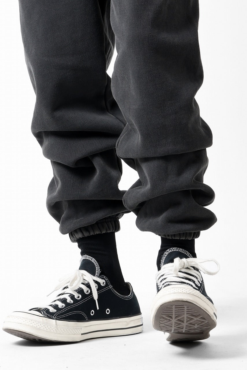 entire studios HEAVY JOGGER SWEAT PANTS (WASHED BLACK)