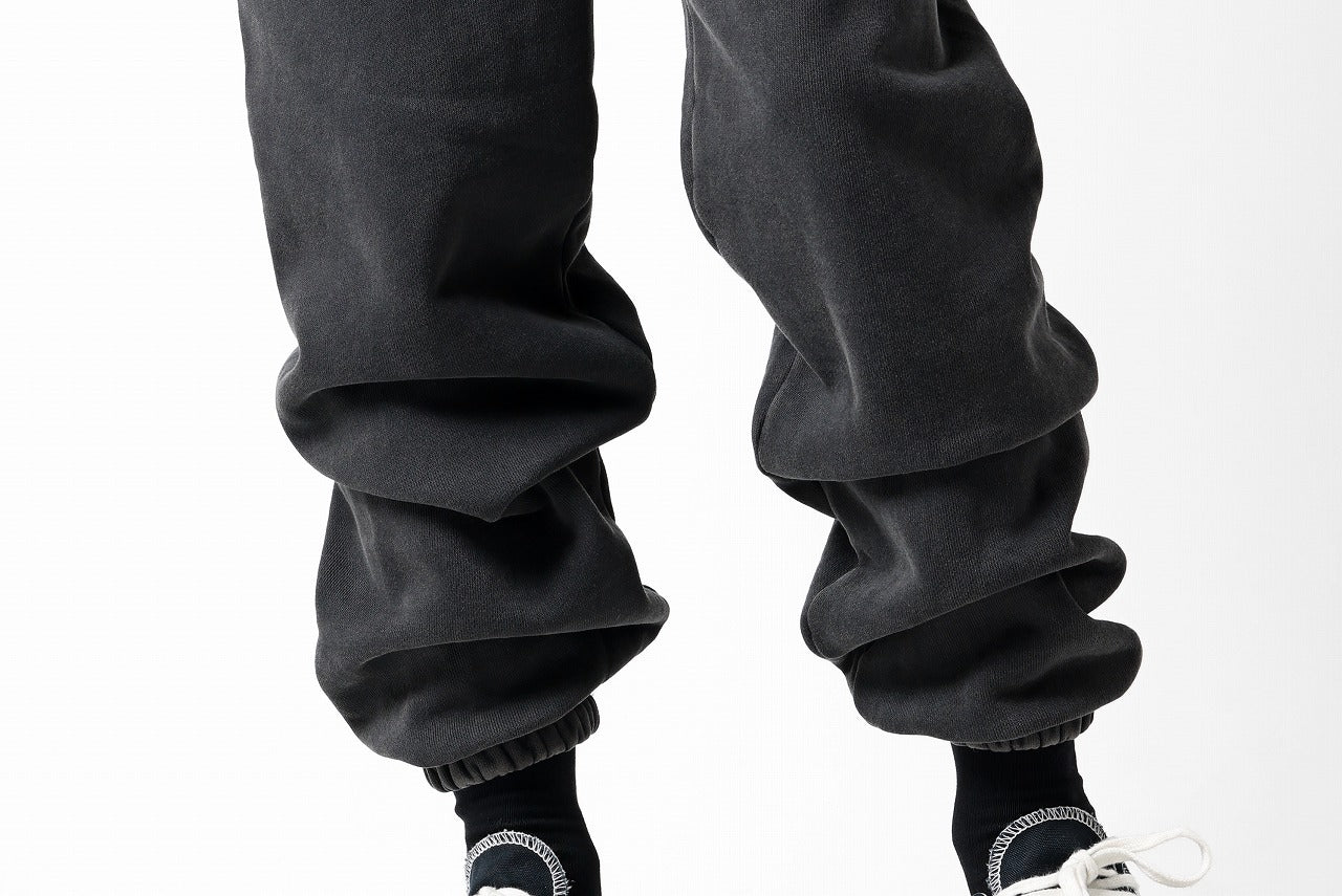 entire studios HEAVY JOGGER SWEAT PANTS (WASHED BLACK)