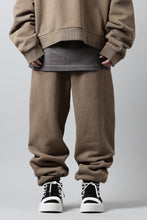 画像をギャラリービューアに読み込む, entire studios HEAVY JOGGER SWEAT PANTS (CORK)