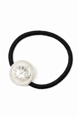 BACKLASH THE LINE CONCHO SILVER 925 HAIR TIES BRACELET (SILVER)