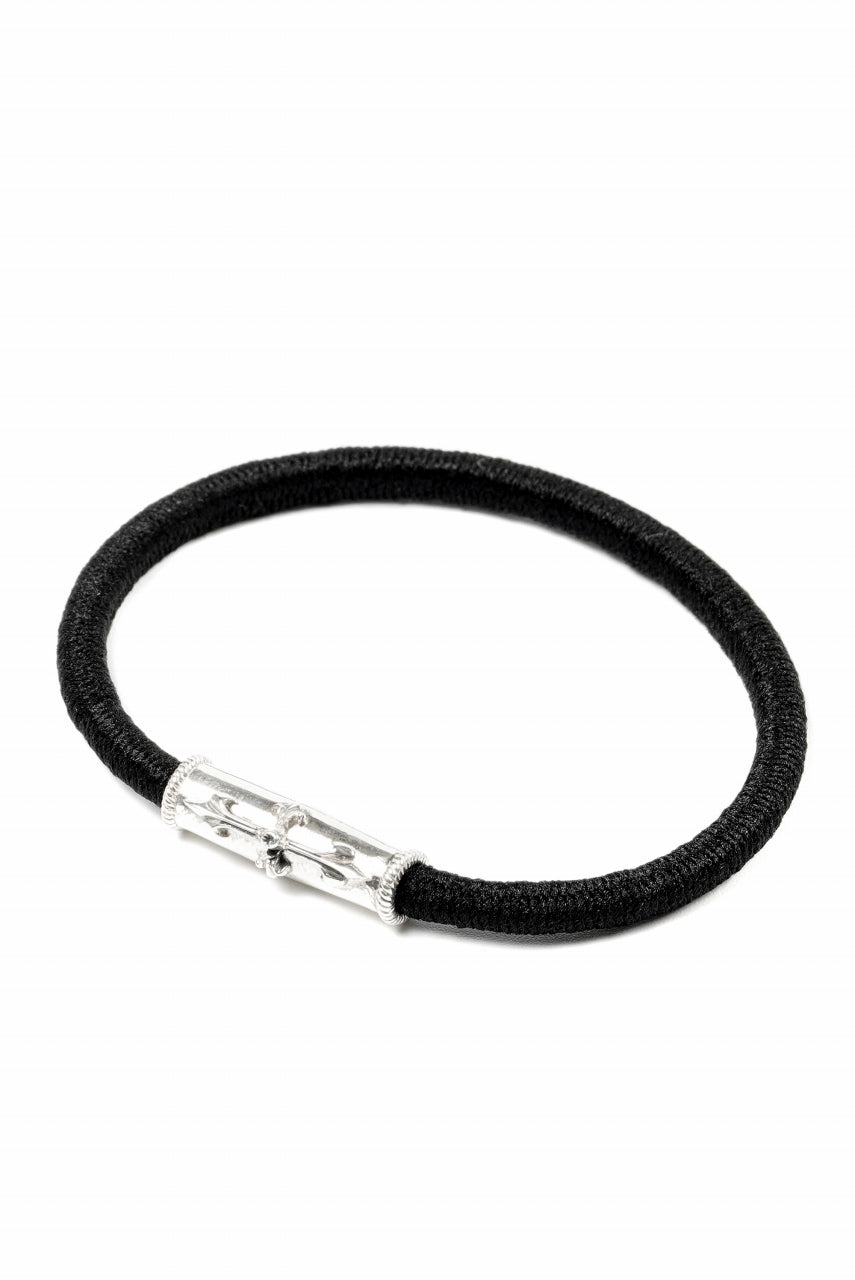 BACKLASH THE LINE SILVER 925 HAIR TIES BRACELET (SILVER)