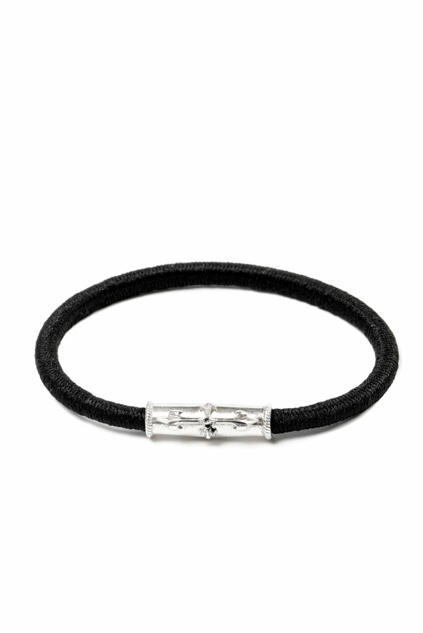 BACKLASH THE LINE SILVER 925 HAIR TIES BRACELET (SILVER)