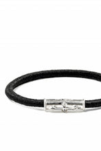 Load image into Gallery viewer, BACKLASH THE LINE SILVER 925 HAIR TIES BRACELET (SILVER)