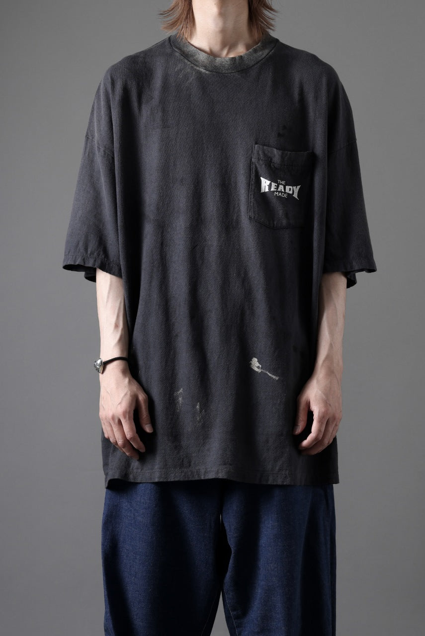 READYMADE S/S POCKET T-SHIRT (BLACK)