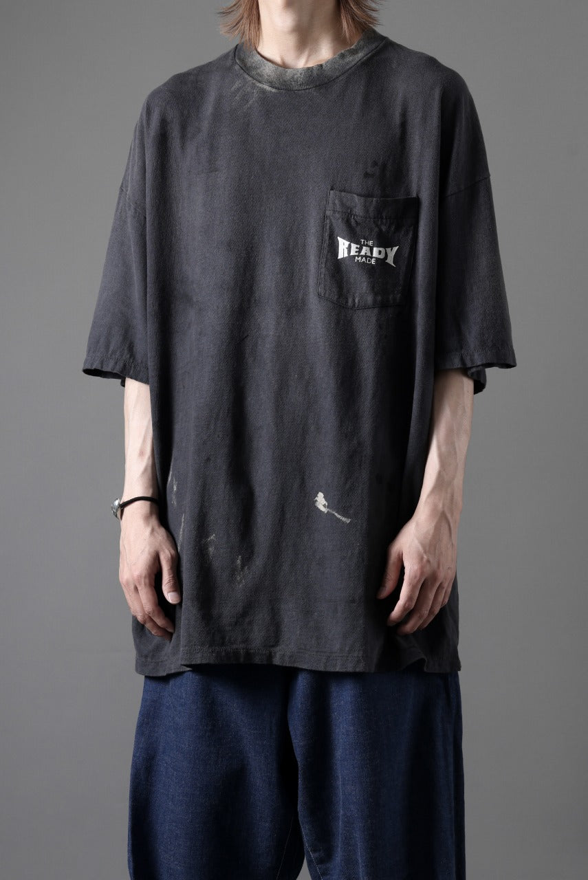 READYMADE S/S POCKET T-SHIRT (BLACK)