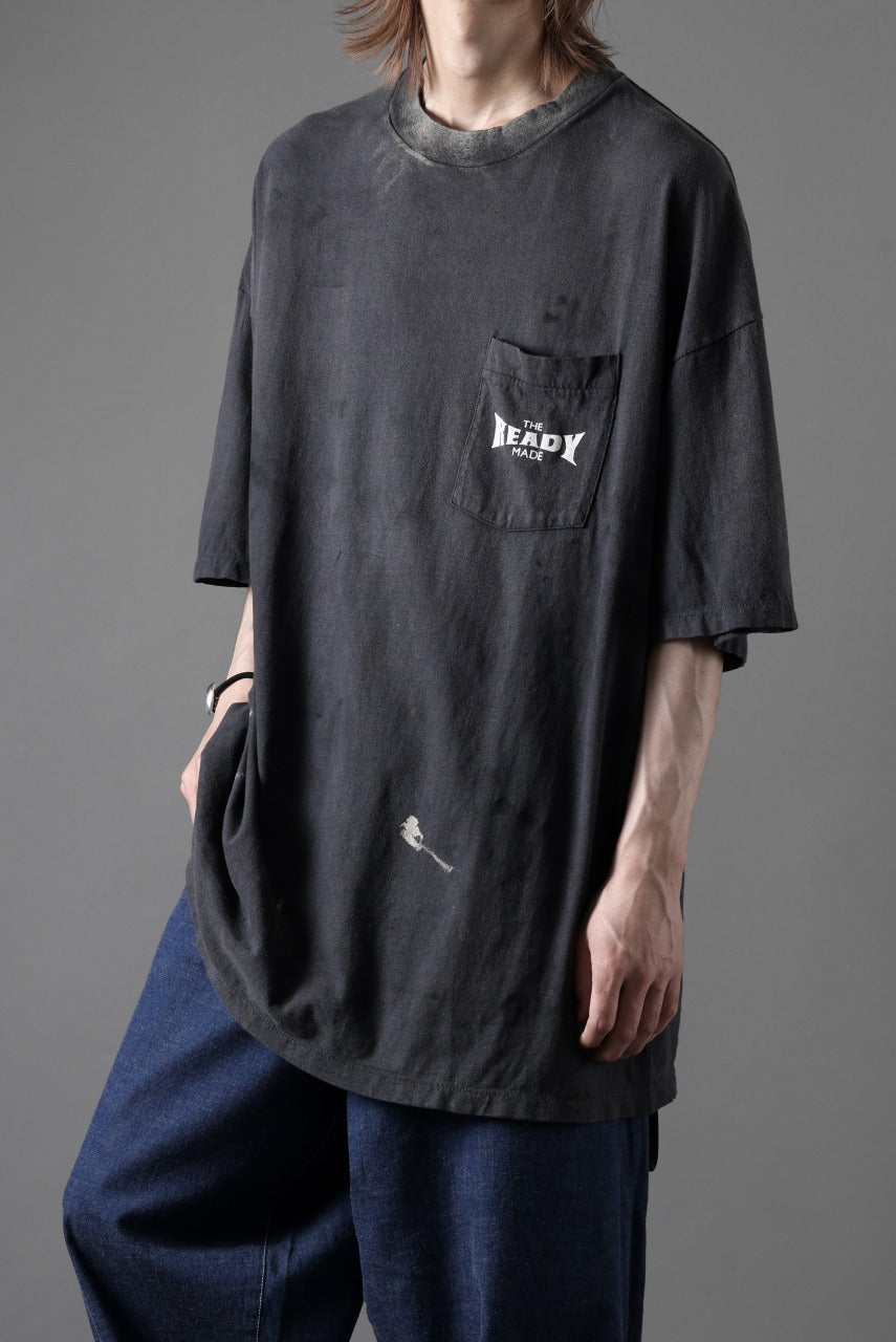 READYMADE S/S POCKET T-SHIRT (BLACK)