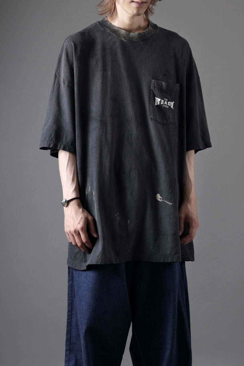 READYMADE S/S POCKET T-SHIRT (BLACK)