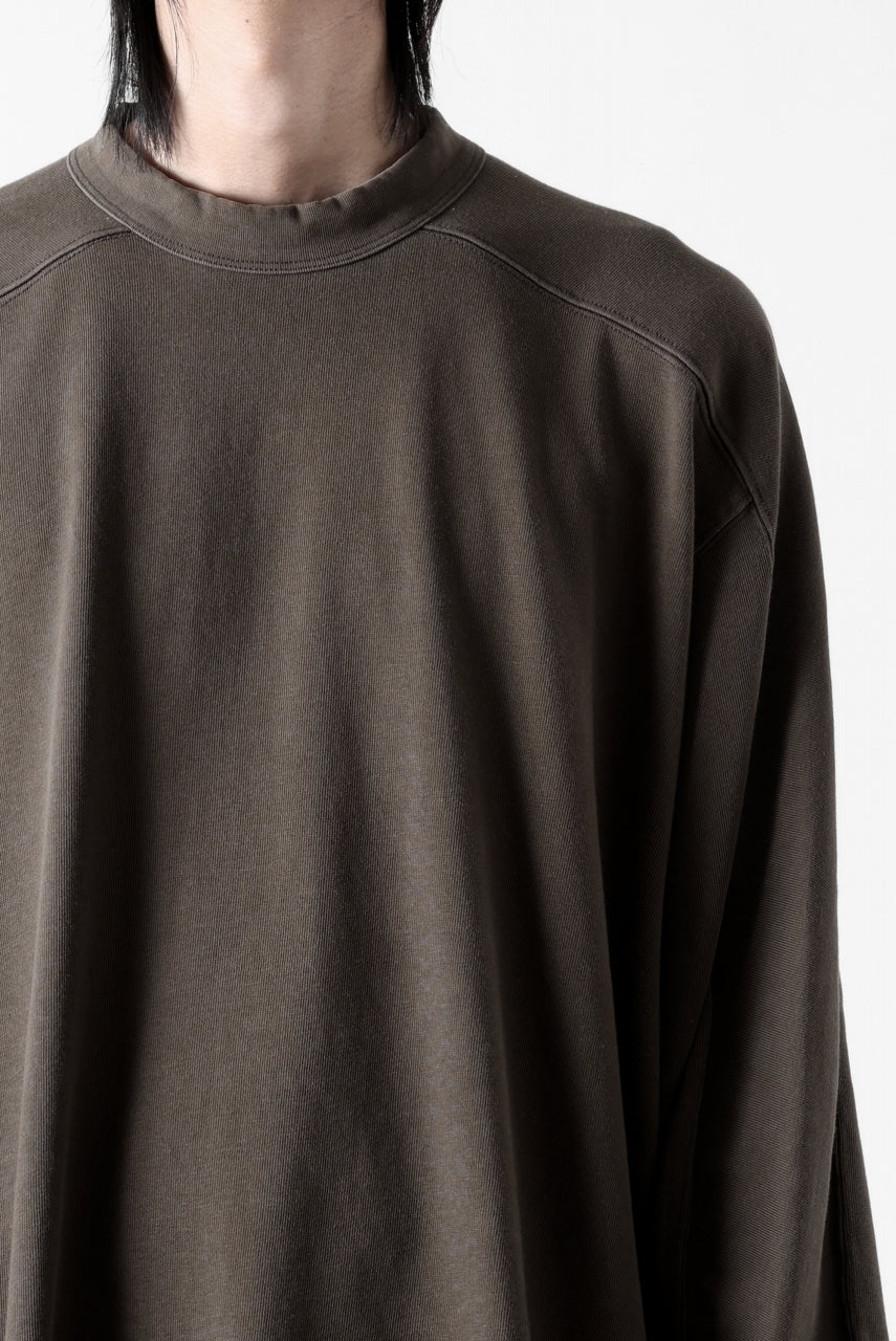 entire studios HEAVY LONG SLEEVE TEE (BRUNETTE)