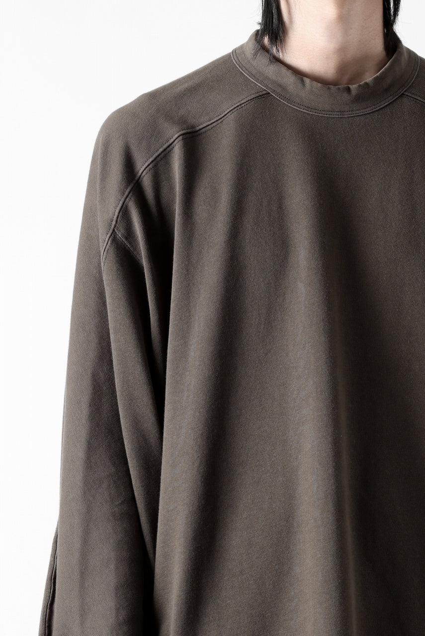 entire studios HEAVY LONG SLEEVE TEE (BRUNETTE)