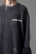 Load image into Gallery viewer, READYMADE L/S T-SHIRT DESTRUCTION (BLACK)