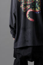 画像をギャラリービューアに読み込む, READYMADE L/S T-SHIRT SNAKE (BLACK)