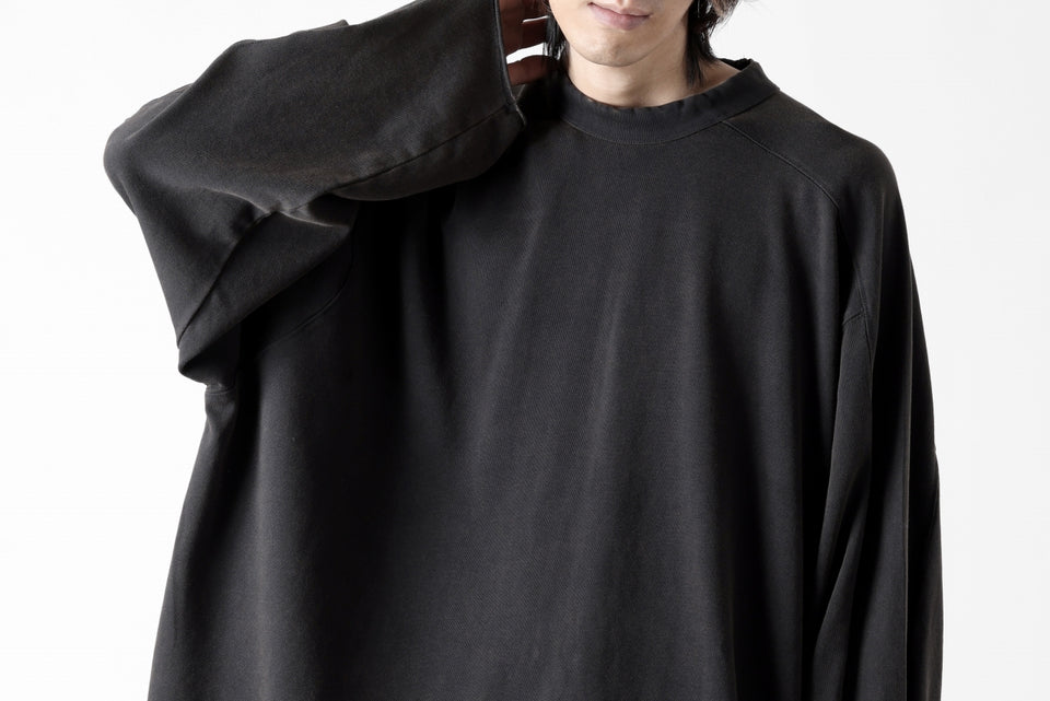 画像をギャラリービューアに読み込む, entire studios HEAVY LONG SLEEVE TEE (WASHED BLACK)