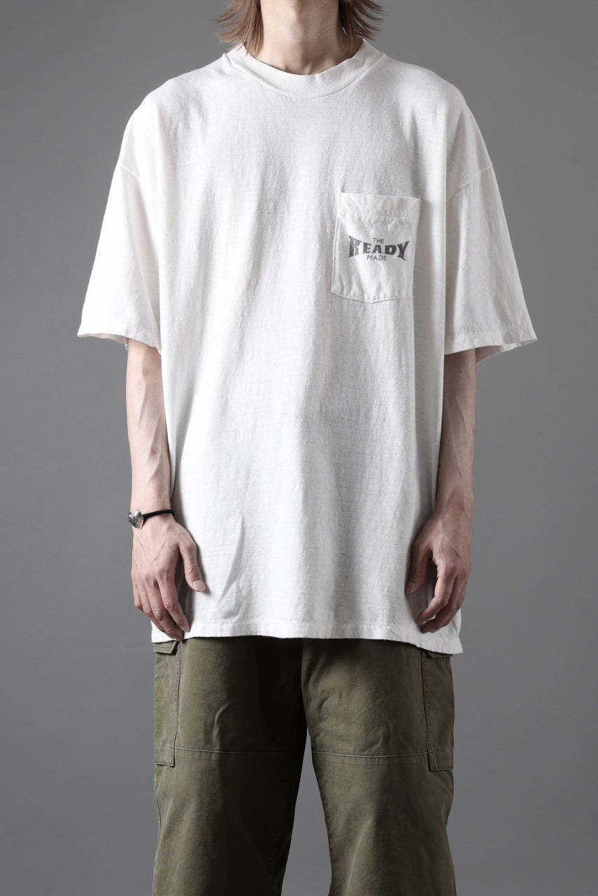 Load image into Gallery viewer, READYMADE S/S POCKET T-SHIRT (WHITE)