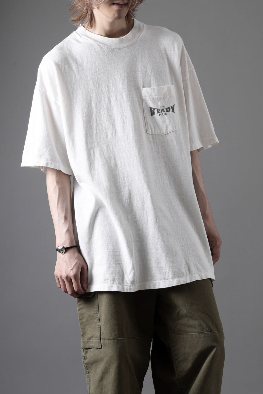 READYMADE S/S POCKET T-SHIRT (WHITE)