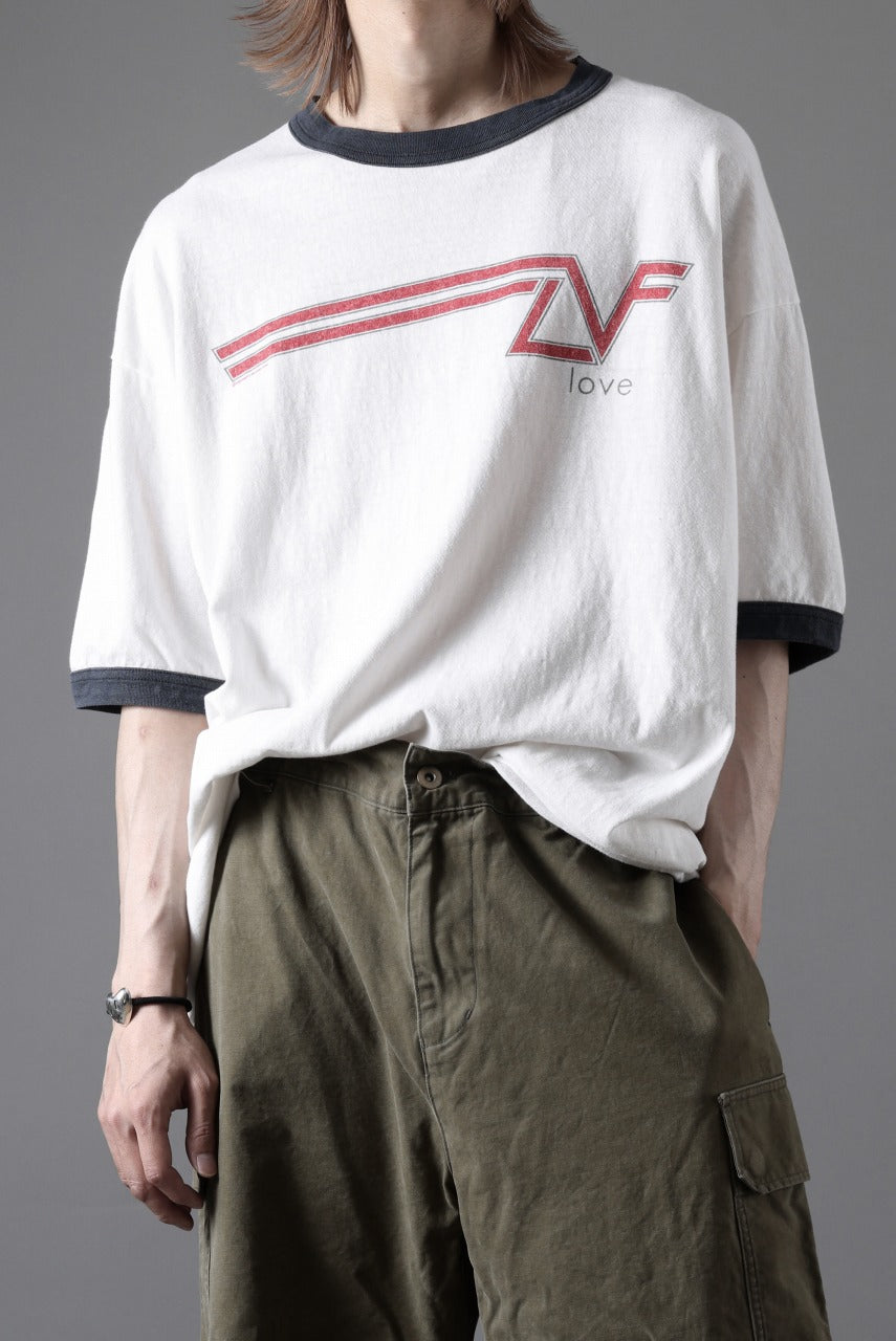 READYMADE S/S RINGER T-SHIRT (WHITE)