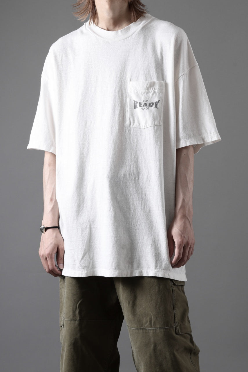 READYMADE S/S POCKET T-SHIRT (WHITE)