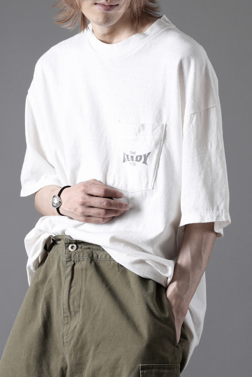 READYMADE S/S POCKET T-SHIRT (WHITE)