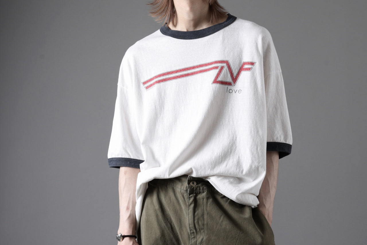 READYMADE S/S RINGER T-SHIRT (WHITE)