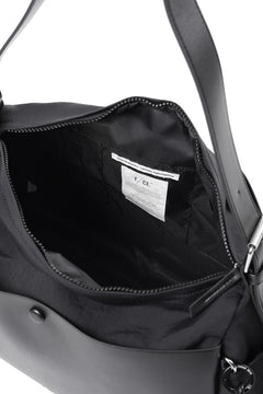 画像をギャラリービューアに読み込む, (FEL32262B0004) F/CE. TECH LEATHER SHOULDER DUFFLE BAG (BLACK)