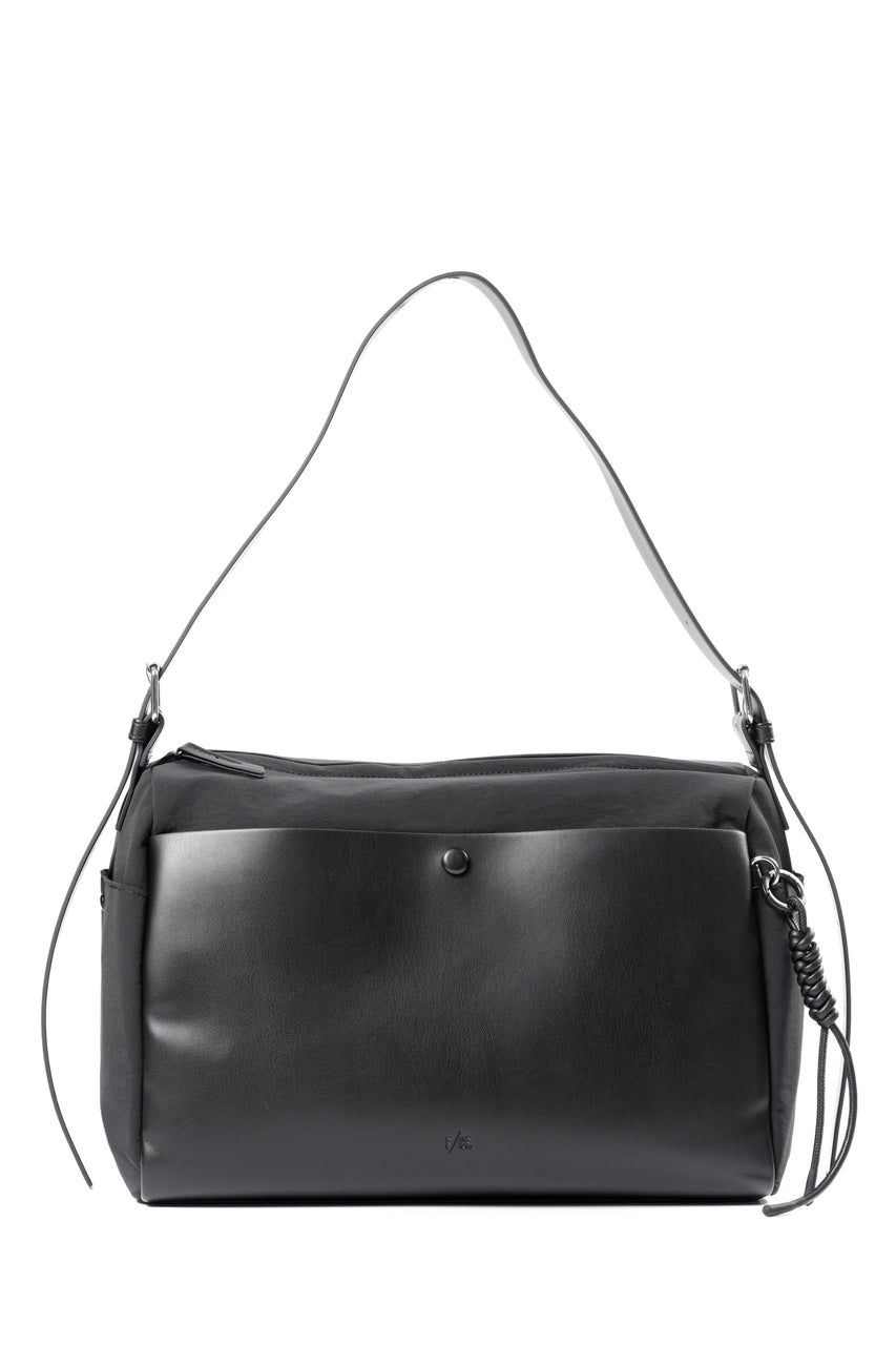 F/CE. TECH LEATHER SHOULDER DUFFLE BAG (BLACK) | エフシーイー 通販
